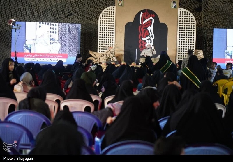 برگزاری یادواره ۳۵ شهید برازجان با حضور امام جمعه بوشهر + تصاویر