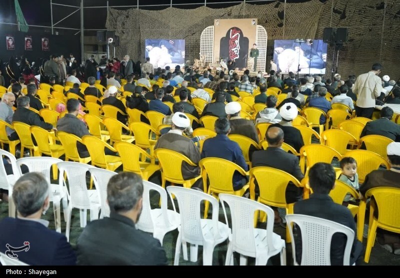 برگزاری یادواره ۳۵ شهید برازجان با حضور امام جمعه بوشهر + تصاویر