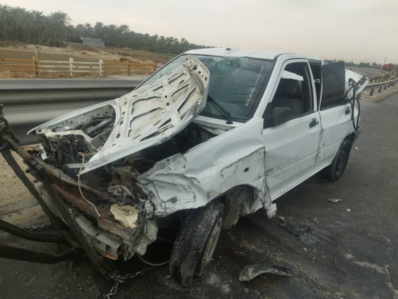 ۷ تصادف در دشتستان با ۱۱ مصدوم در روز گذشته + تصاویر