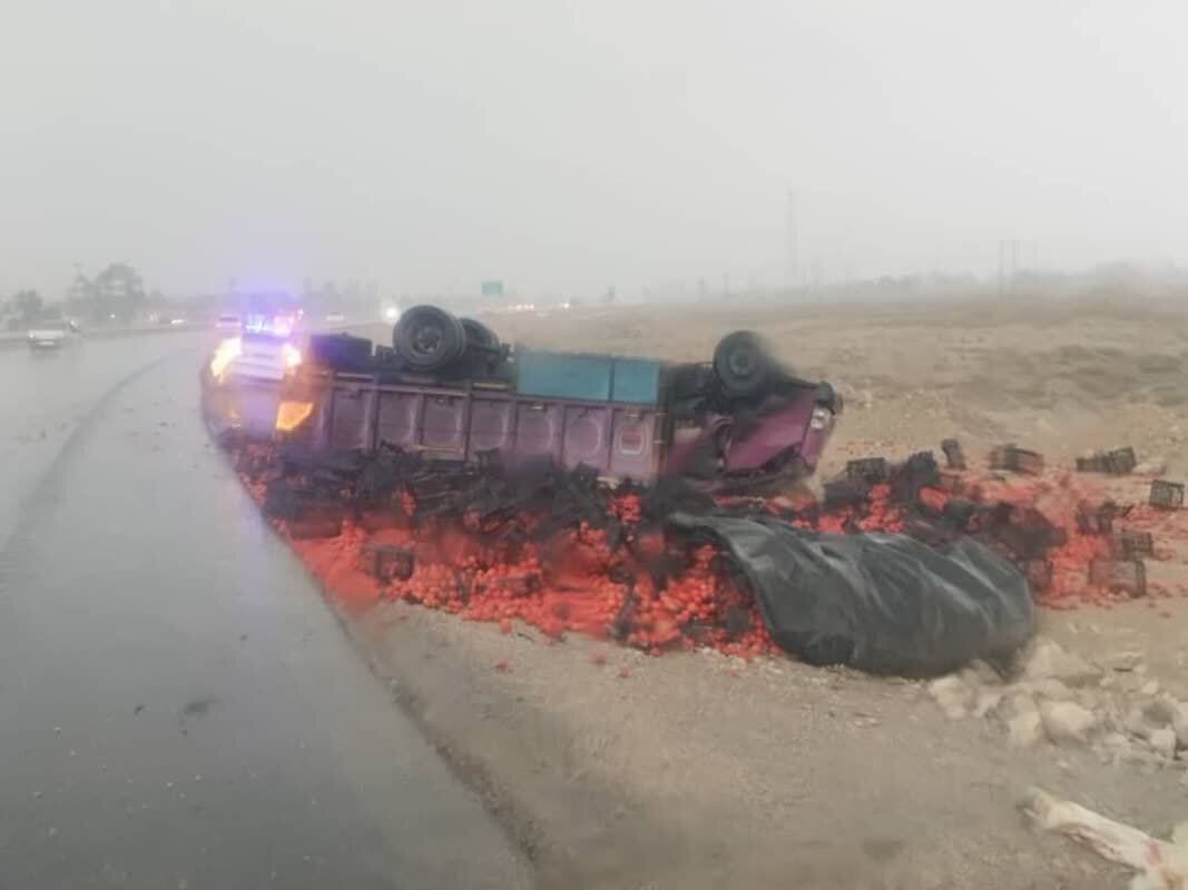 ۷ تصادف در دشتستان با ۱۱ مصدوم در روز گذشته + تصاویر