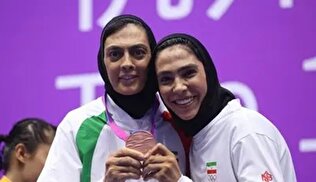 خواهران منصوریان نقره داغ شدند