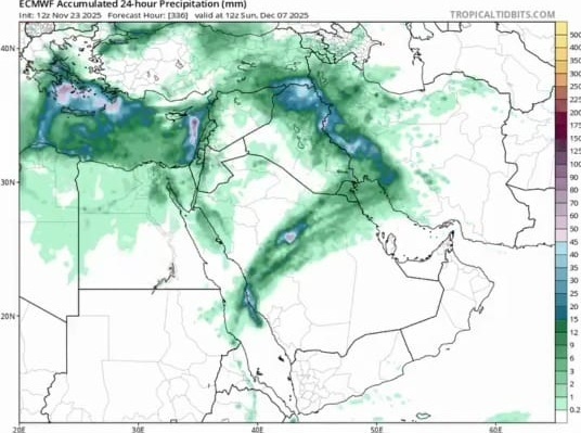 کاوه مدنی: هفته آینده بارش‌های خوبی در ایران خواهیم داشت + تصویر