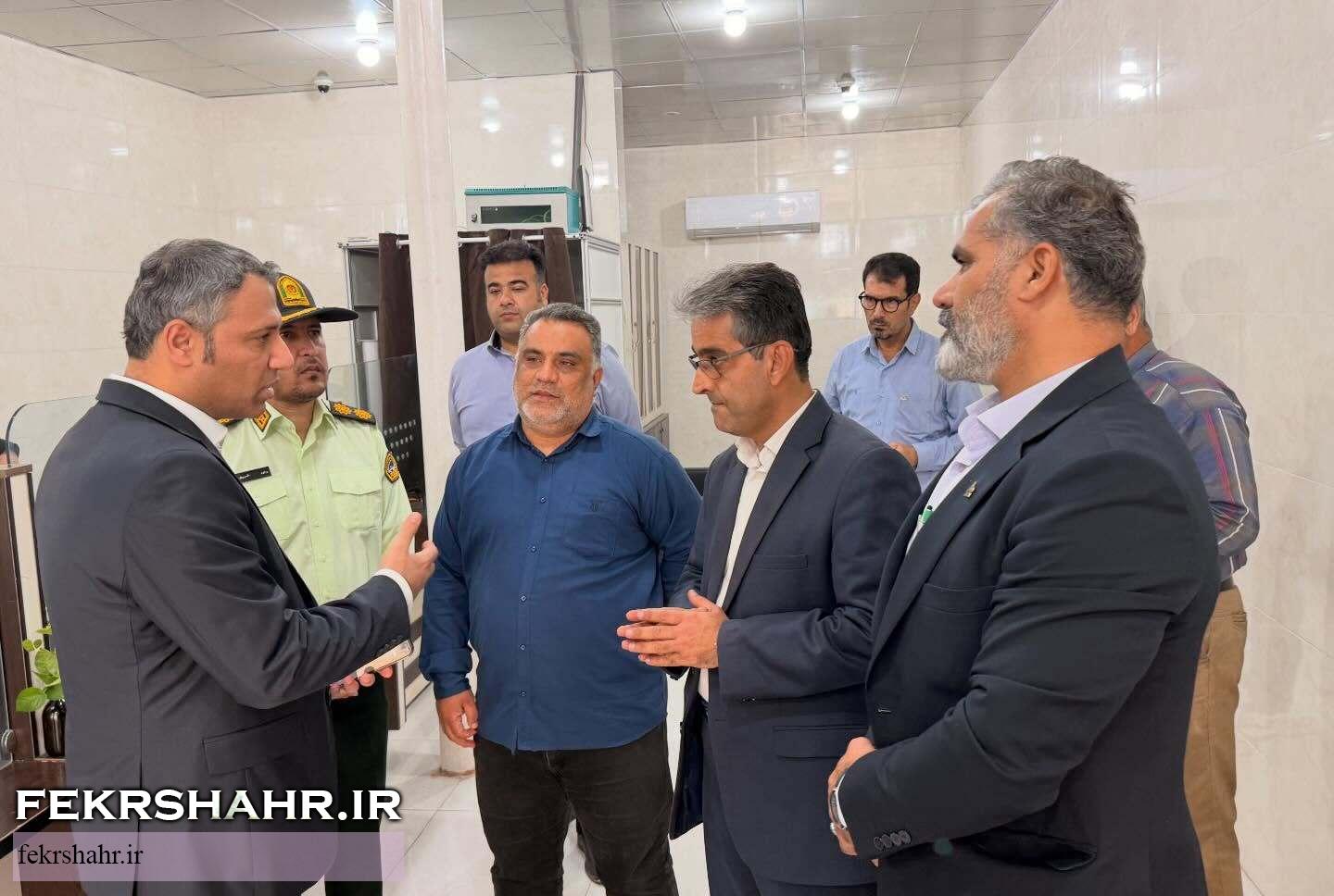 پلیس‌ +۱۰ در خارگ افتتاح شد