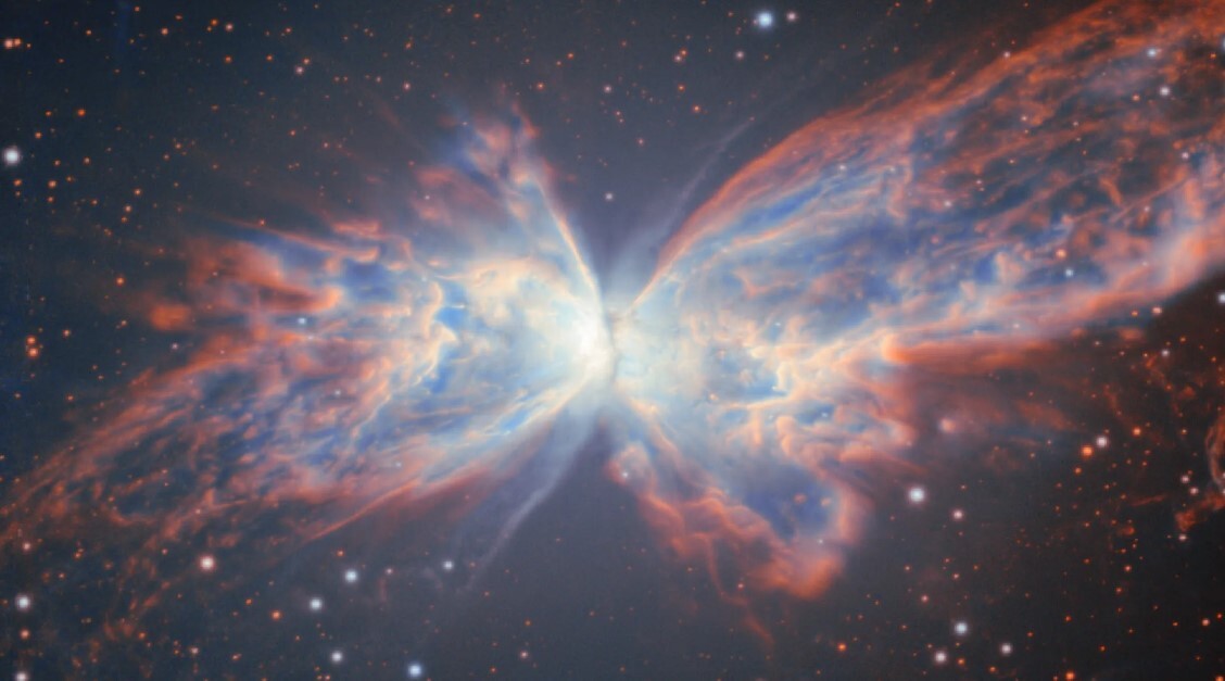 پرتره جدیدی از پروانه کیهانی + عکس